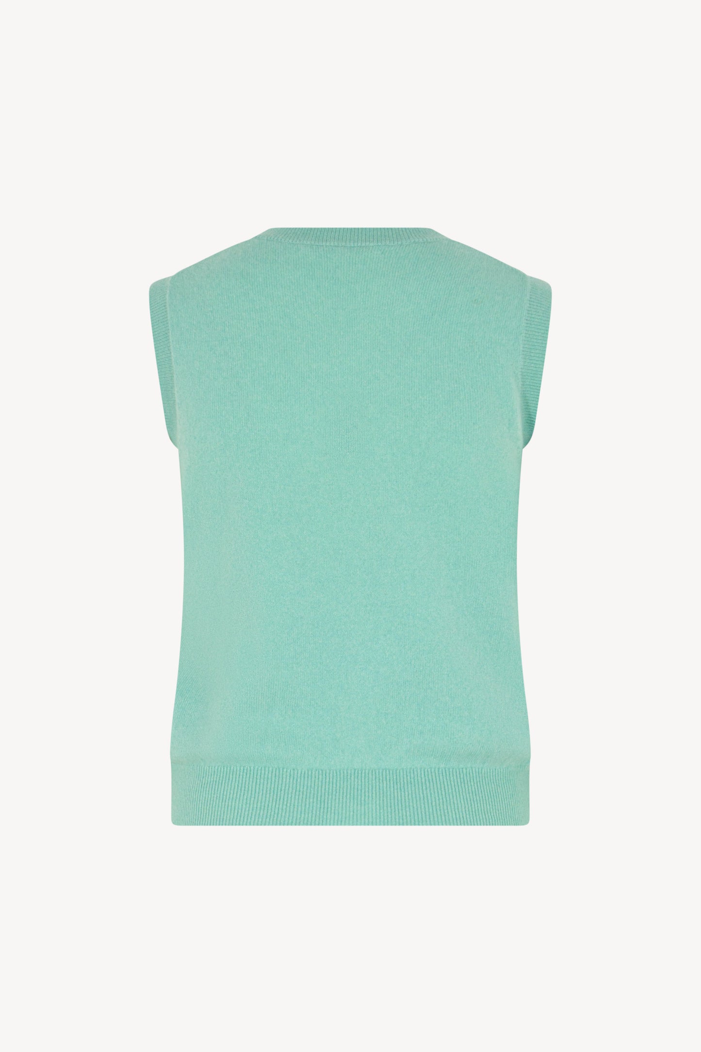 Girocollo senza maniche Puro Cashmere
