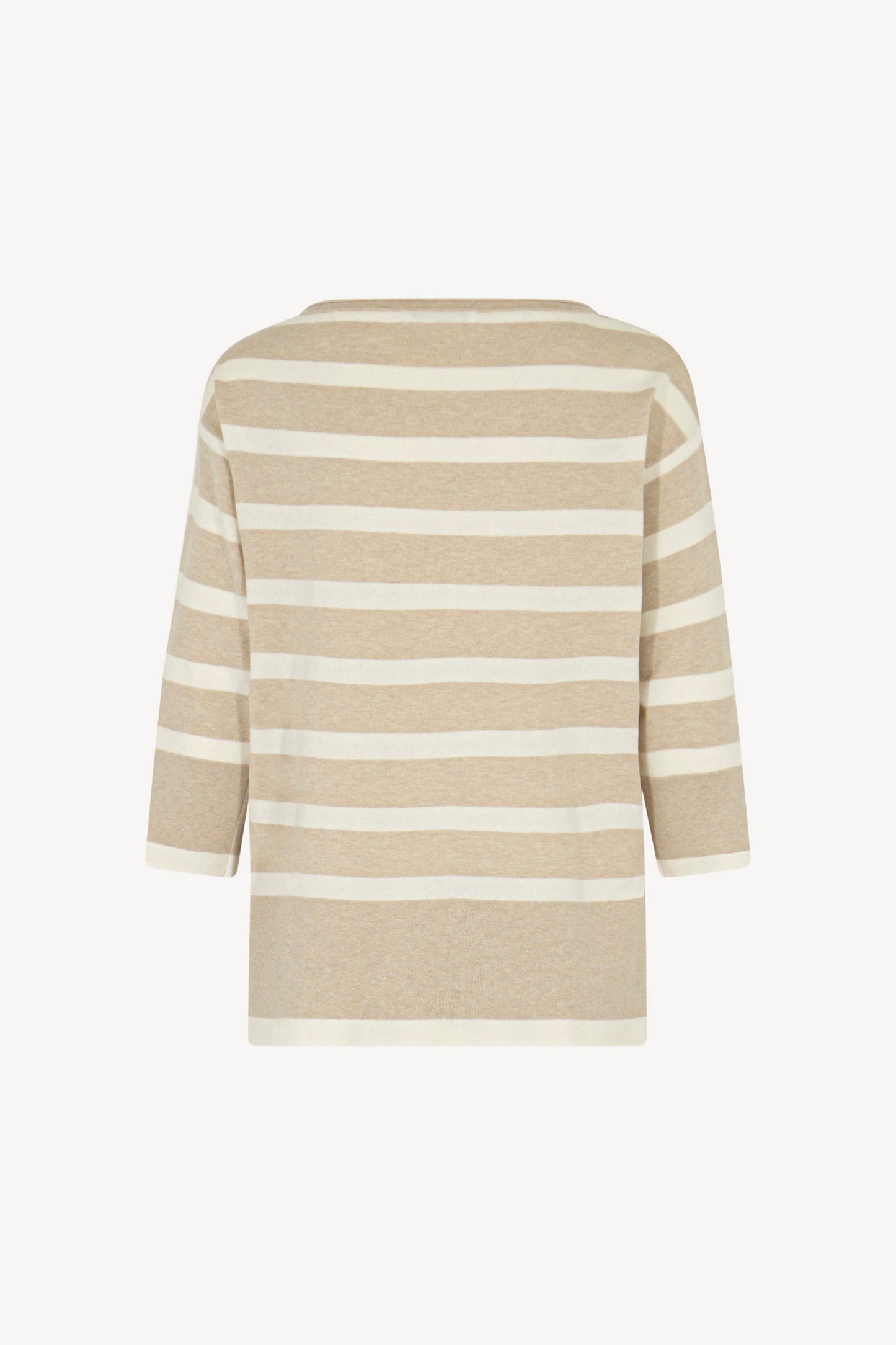 Barchetta over spacchi righe Cotone - Seta - Cashmere