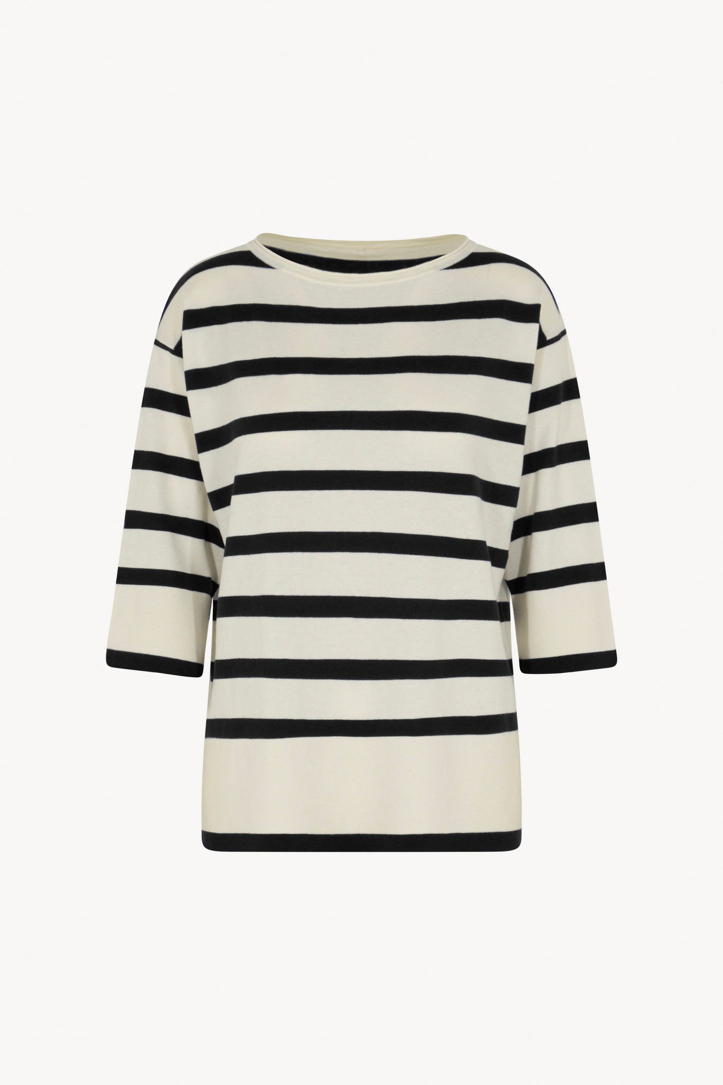 Barchetta over spacchi righe Cotone - Seta - Cashmere