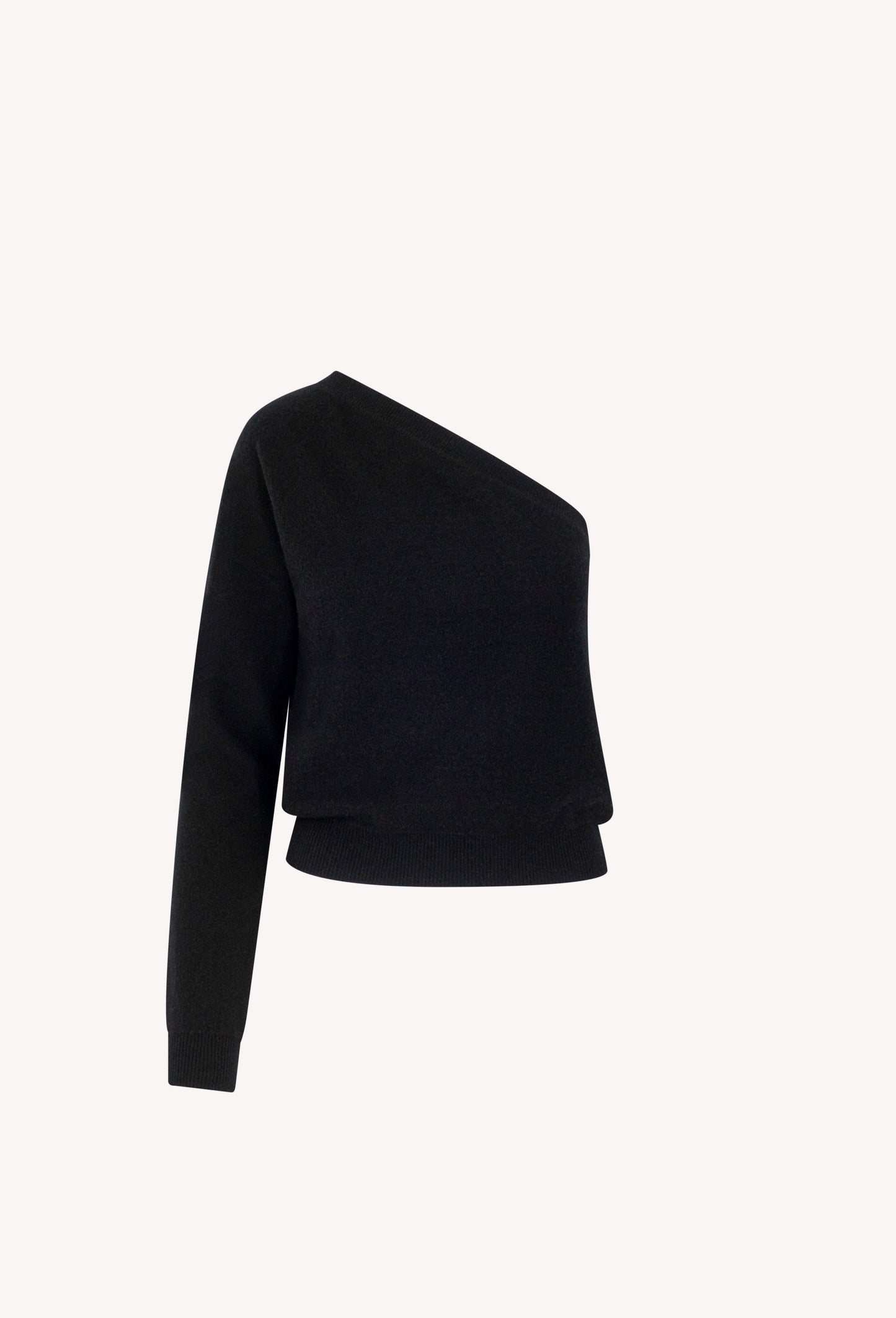Pure Cashmere One-Shoulder Sweater