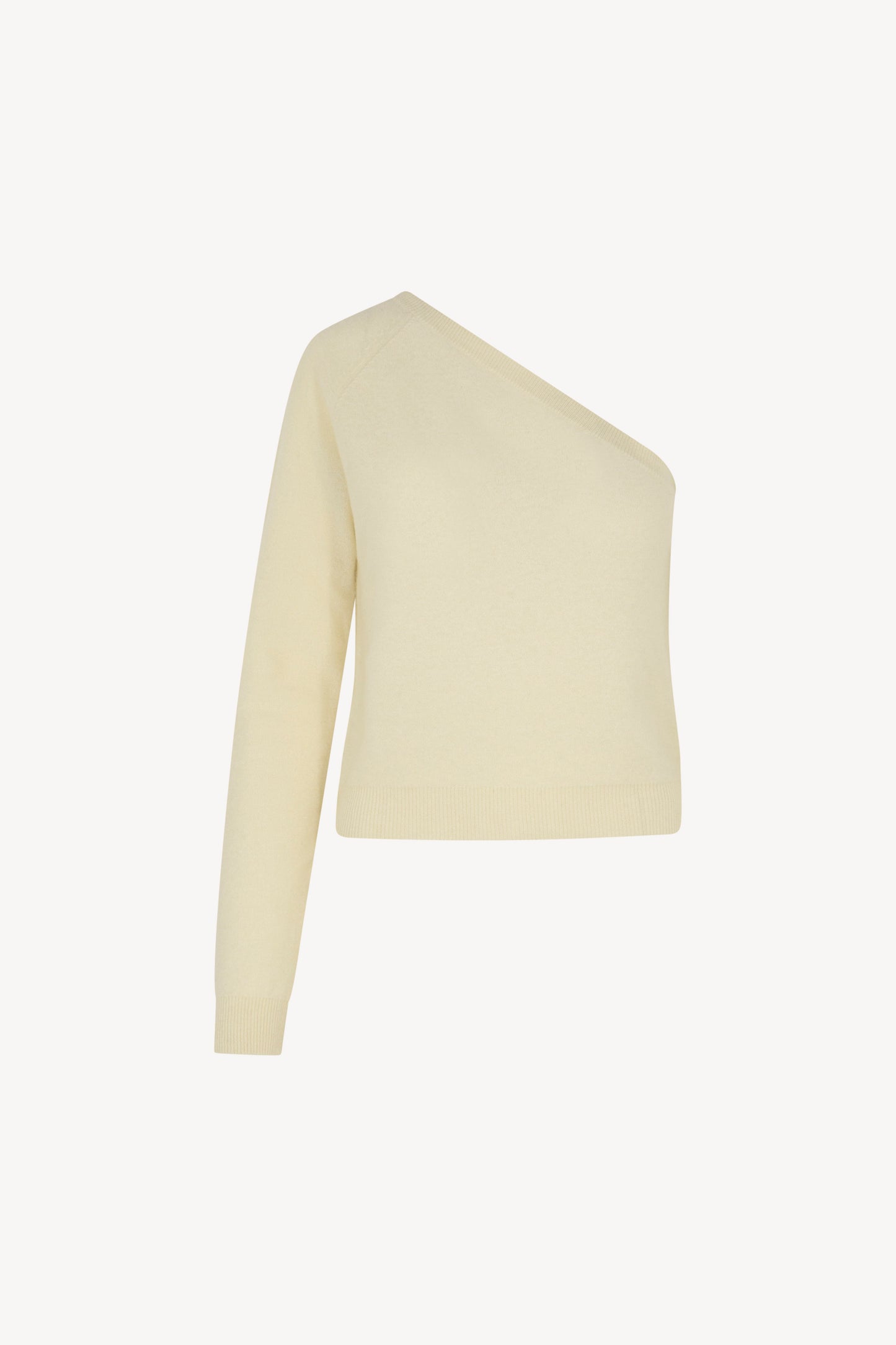 Pure Cashmere One-Shoulder Sweater