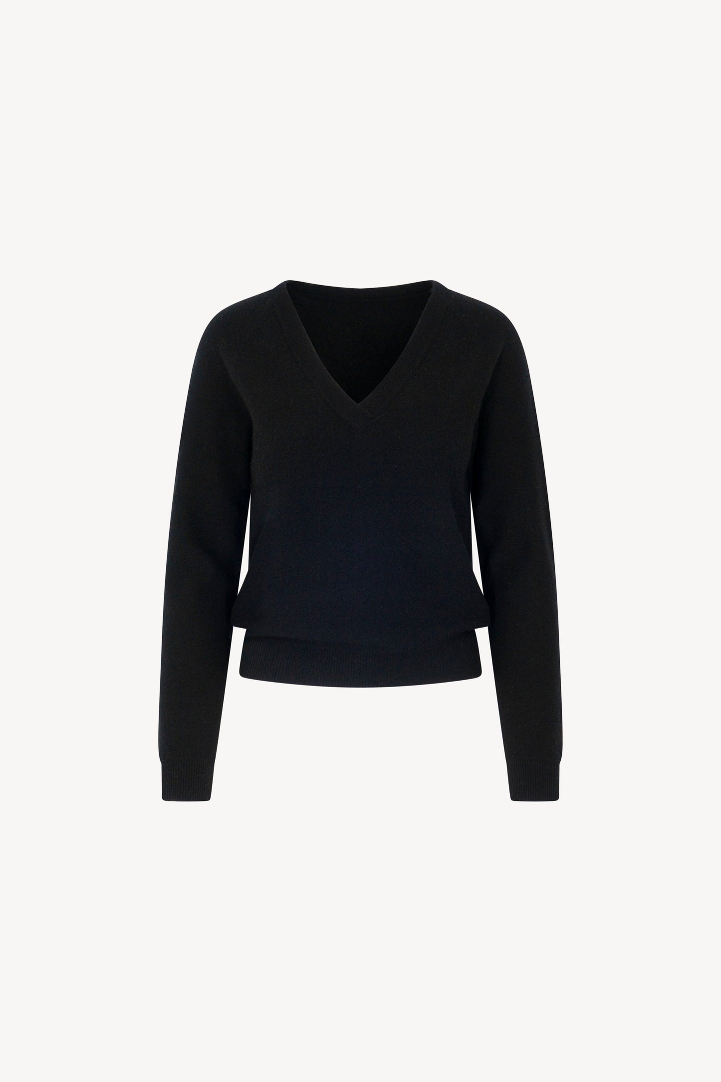 Maglia Scollo a V Puro Cashmere