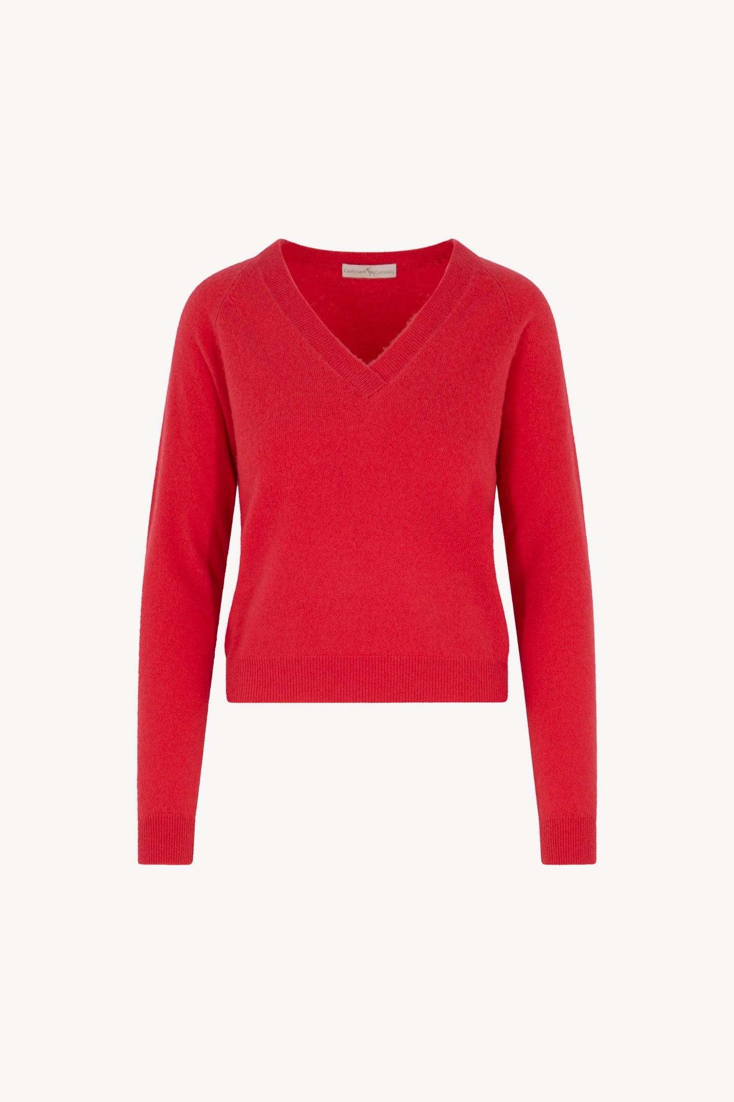 Maglia Scollo a V Puro Cashmere