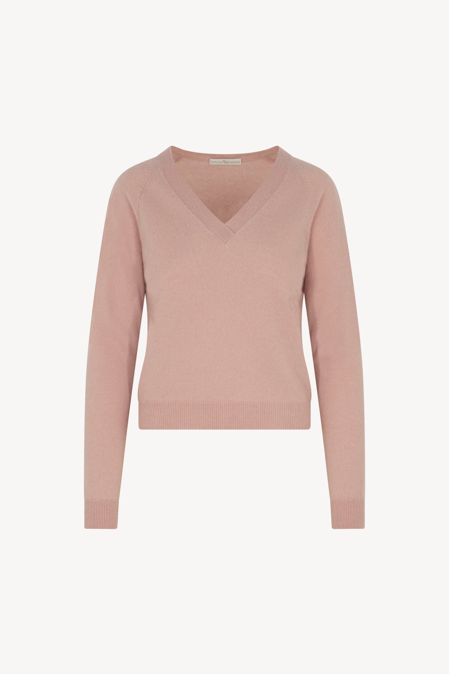 Maglia Scollo a V Puro Cashmere