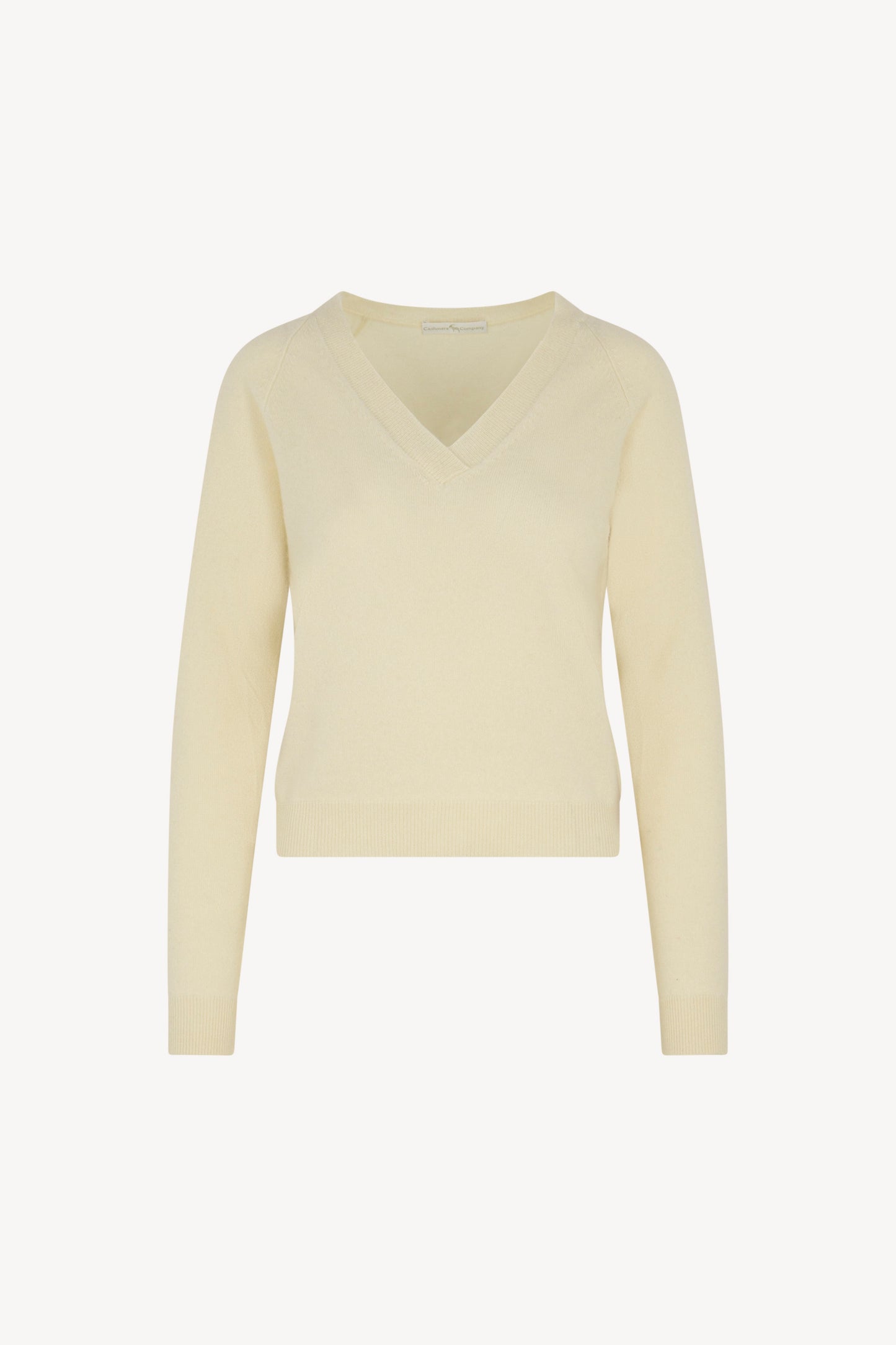Maglia Scollo a V Puro Cashmere