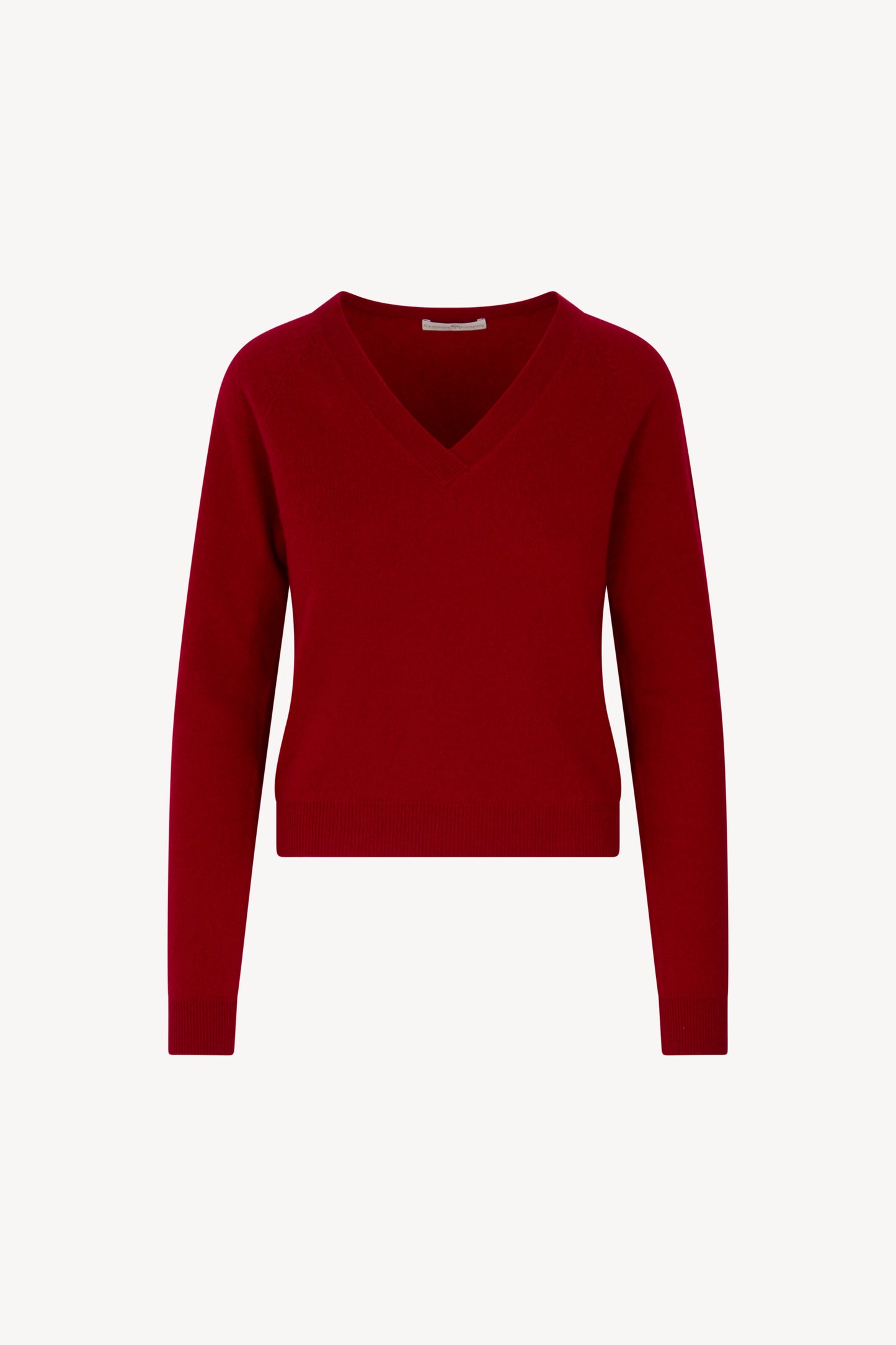 Maglia Scollo a V Puro Cashmere