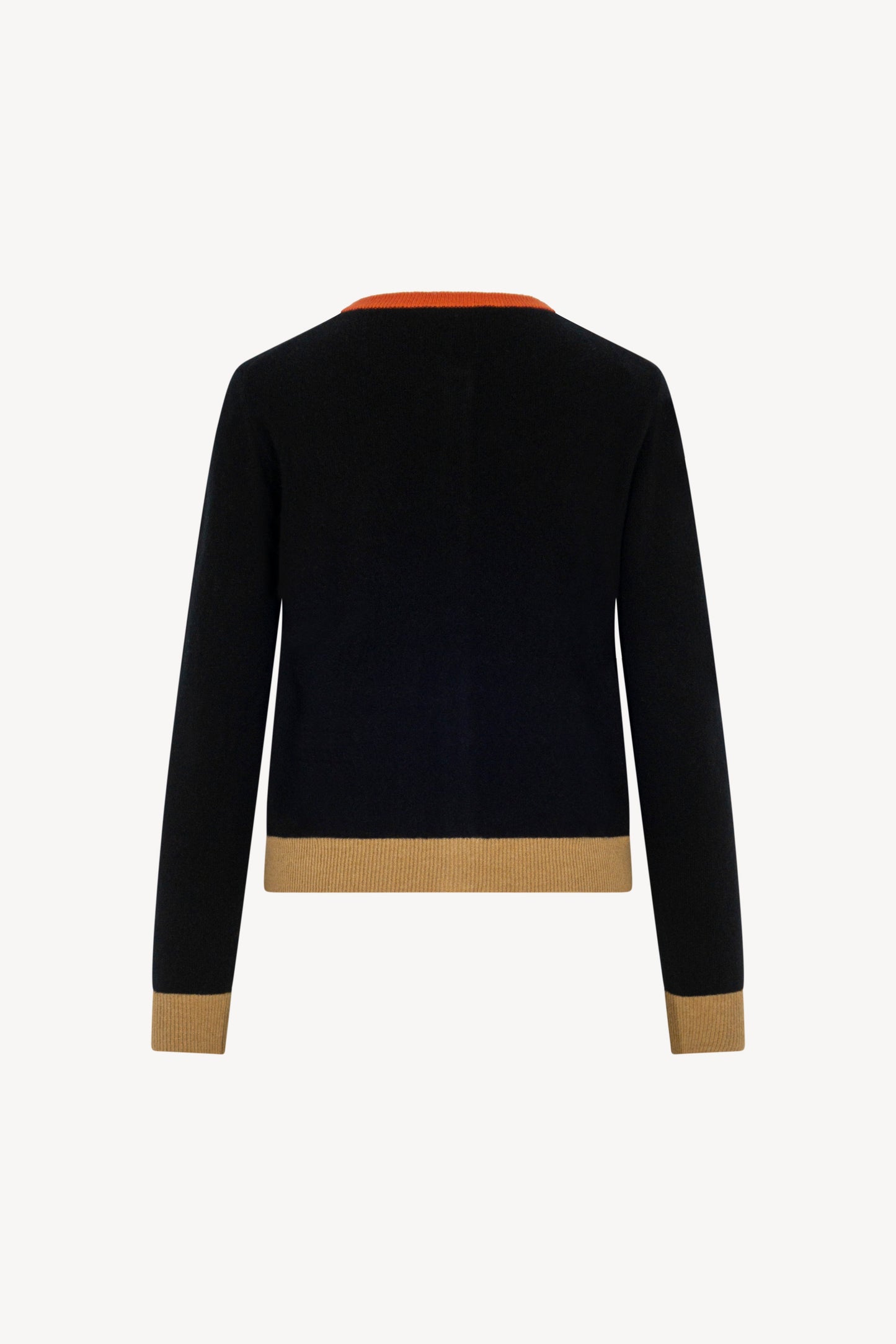 Pure Cashmere Crew Neck Cardigan