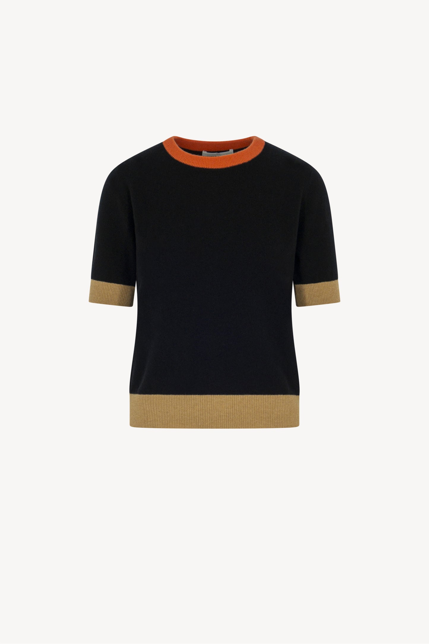 Girocollo Mezza Manica Puro Cashmere