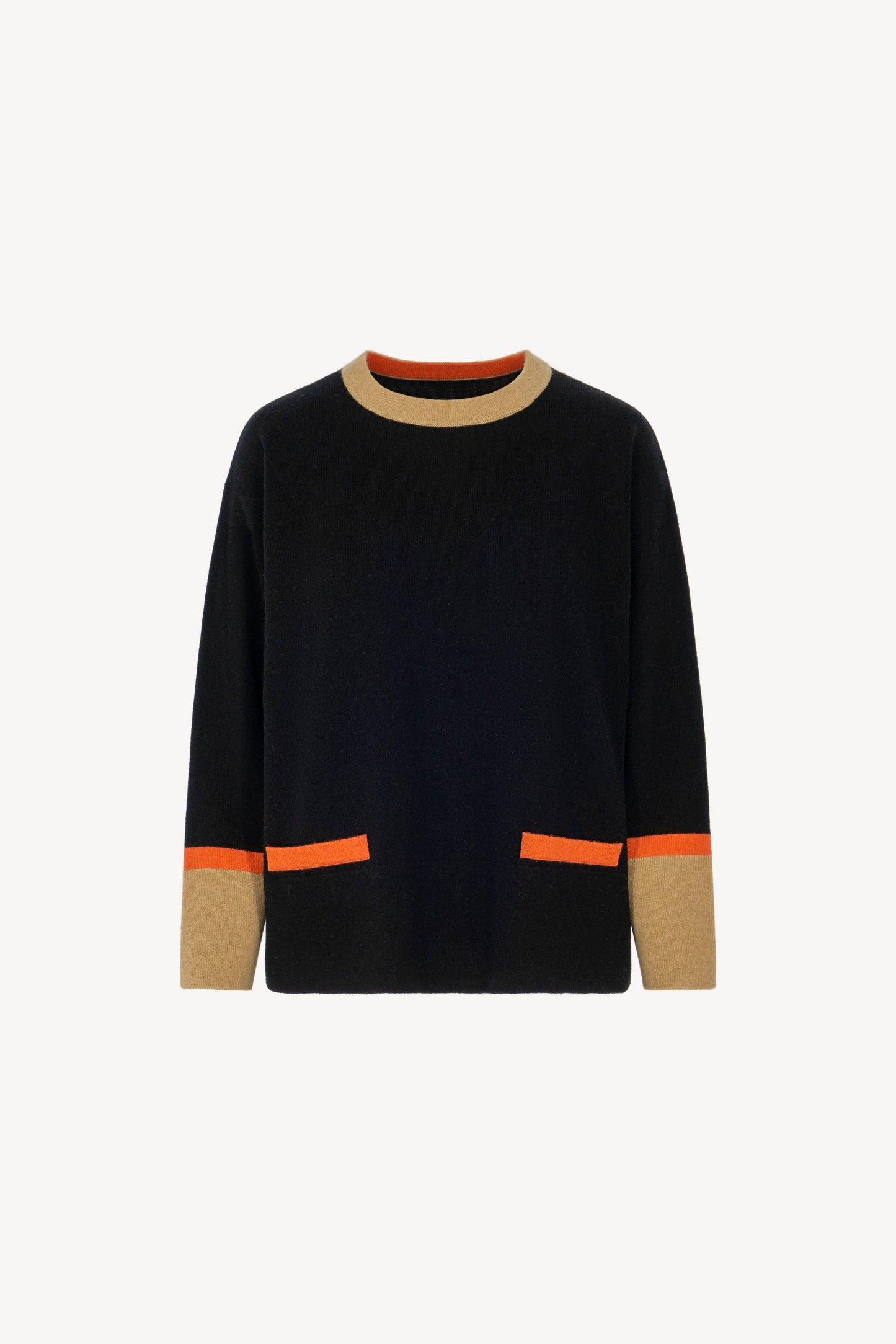 Pure Cashmere three-color Sweater