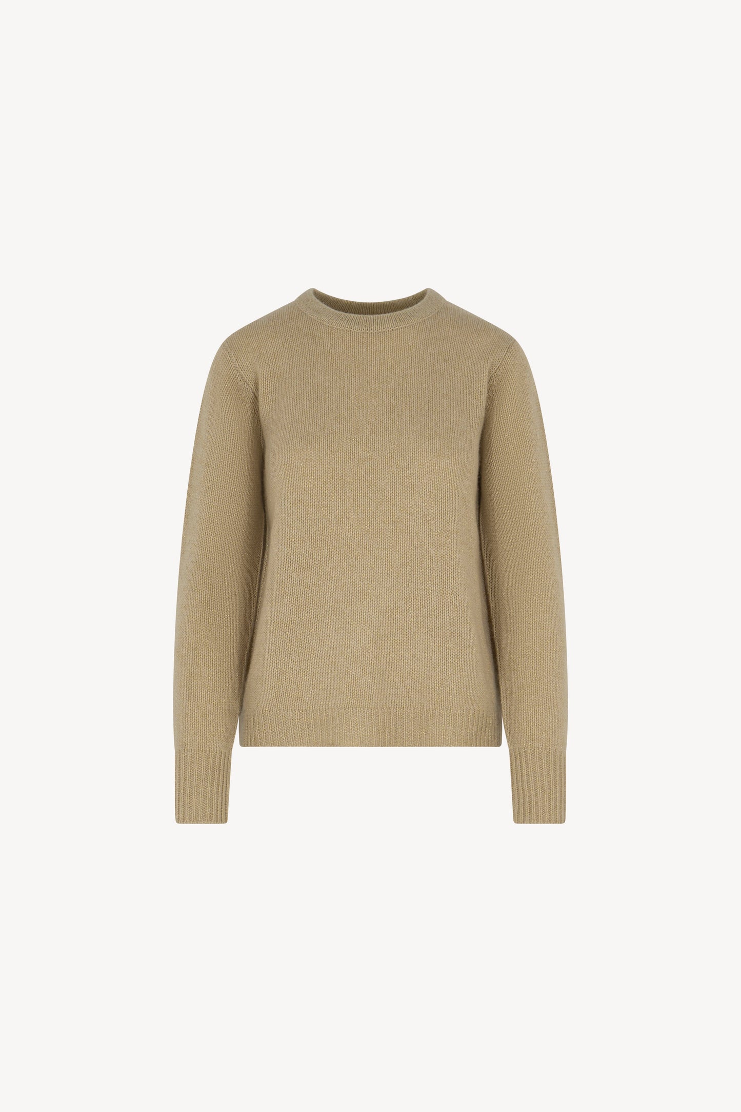 Pure Cashmere Lurex Crew Neck Sweater