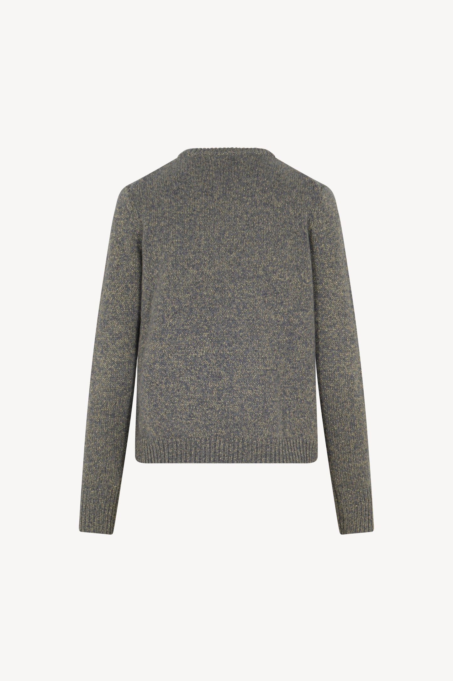 Pure Cashmere Lurex Crew Neck Sweater