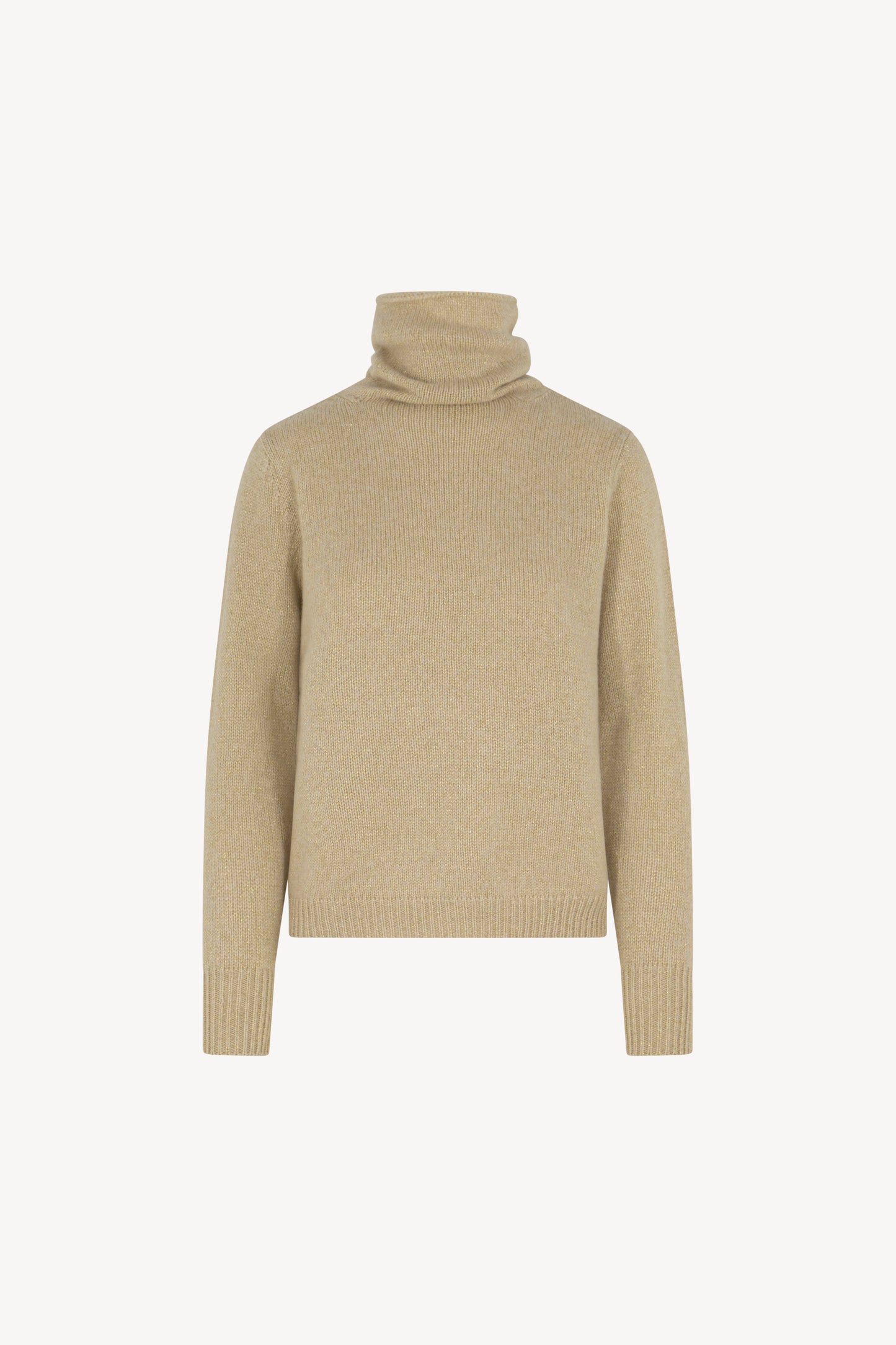 Pure Cashmere Lurex Crew Neck Sweater