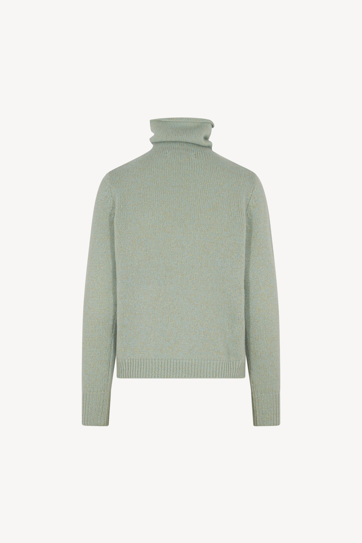 Pure Cashmere Lurex Crew Neck Sweater