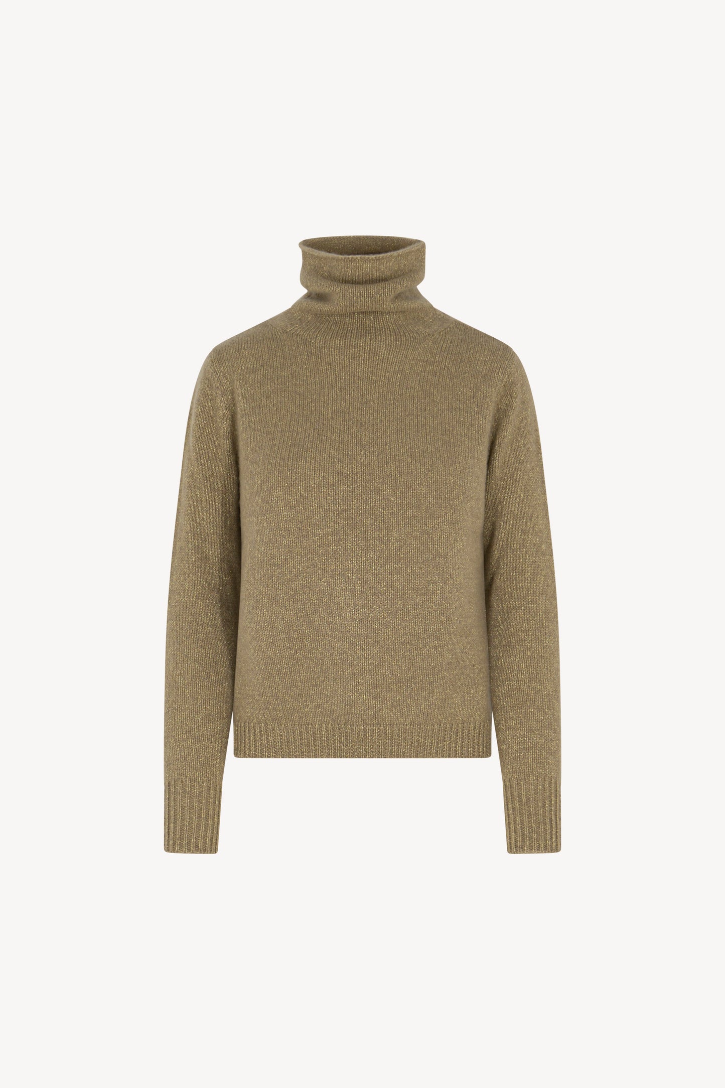 Pure Cashmere Lurex Crew Neck Sweater