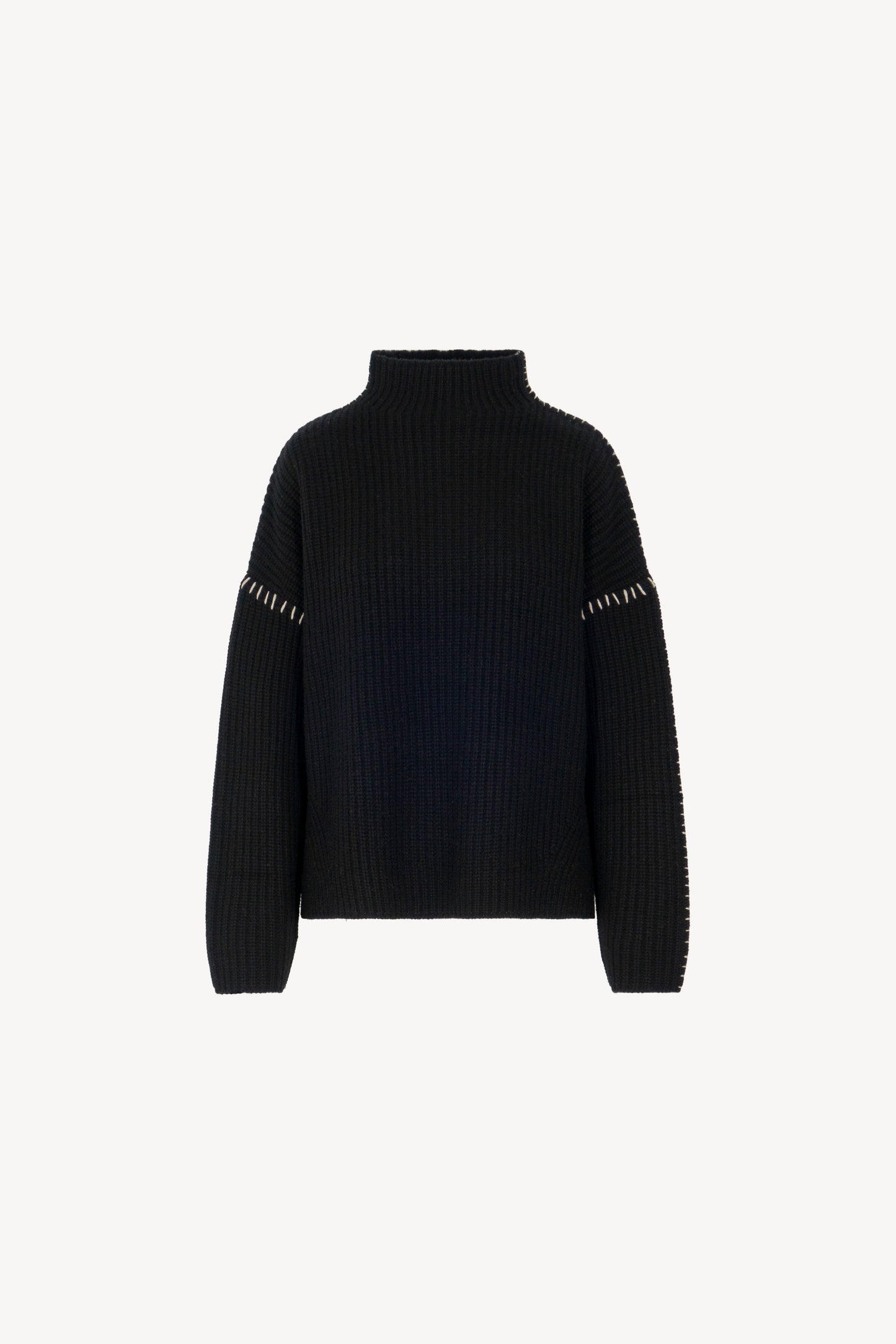 Lupetto Costa Inglese Impuntura Puro Cashmere