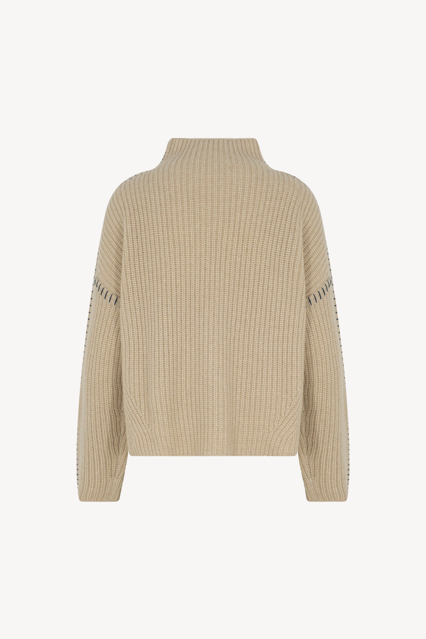 Lupetto Costa Inglese Impuntura Puro Cashmere