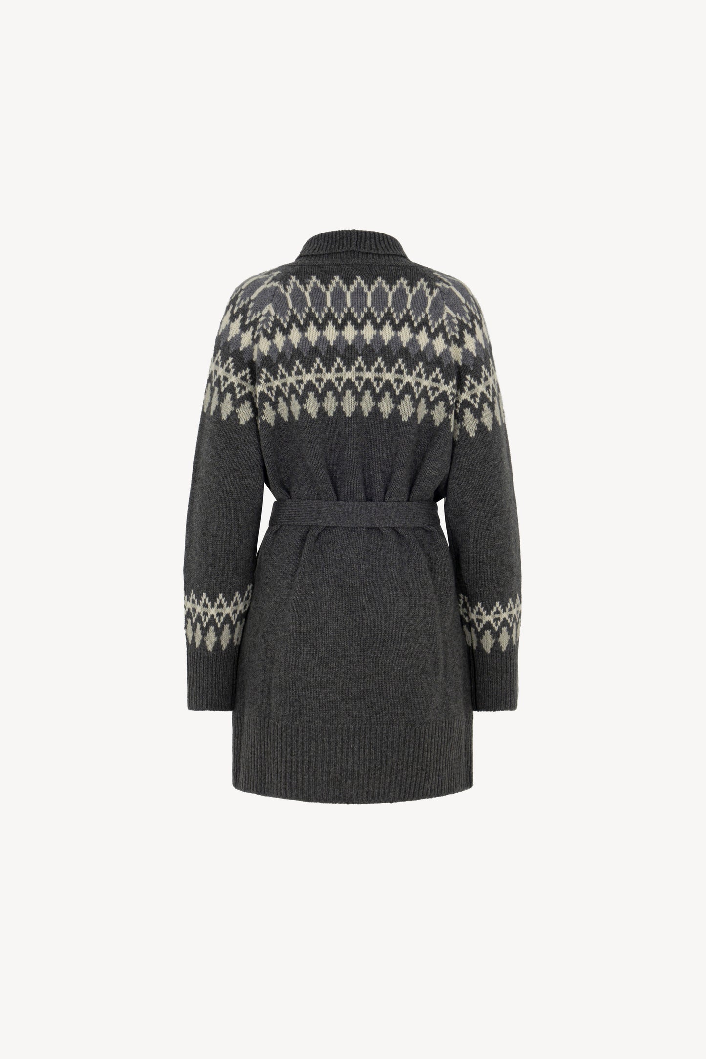 Giaccone in Jaquard Nordico Puro Cashmere