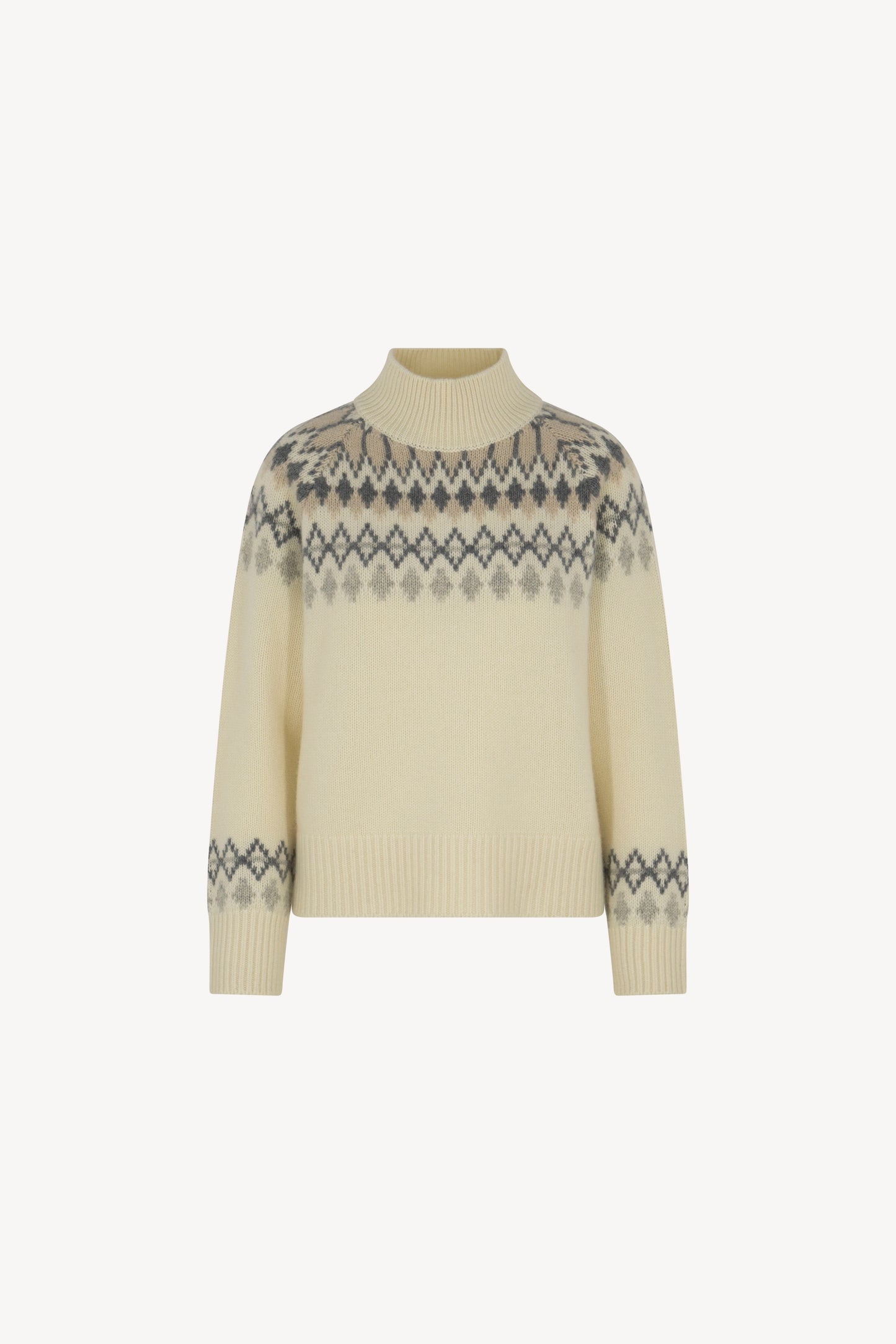 Collo Alto in Jaquard Nordico Puro Cashmere