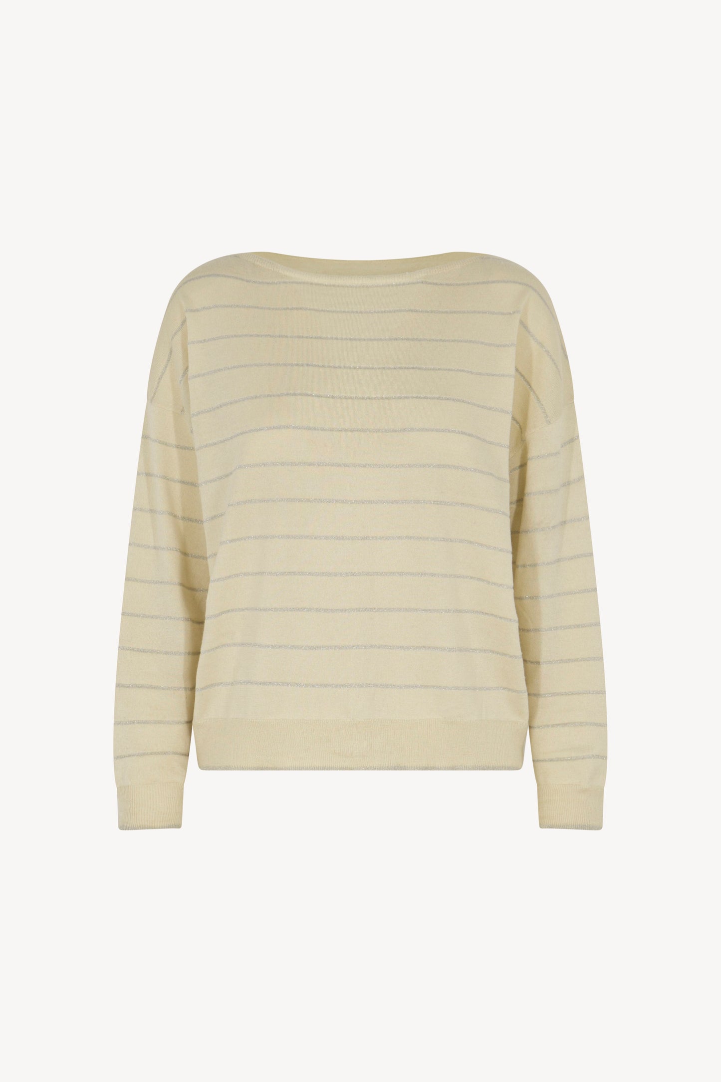Barchetta righe Lurex Seta - Cashmere