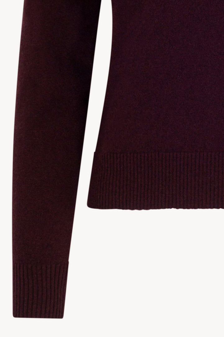 Dolcevita con Spacchetto in Puro Cashmere Acero