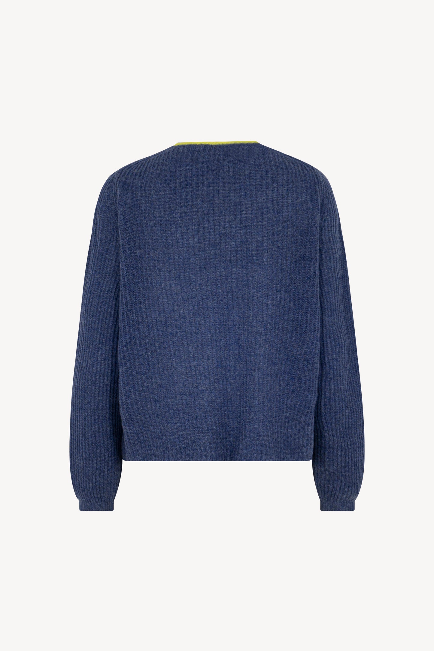 Pure Cashmere Ribbed V-Neck Sweater