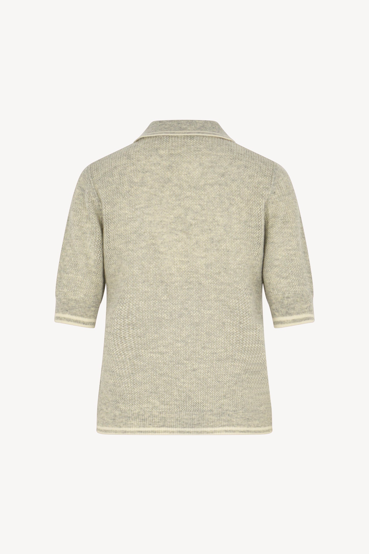 Polo rete mezza manica Puro Cashmere