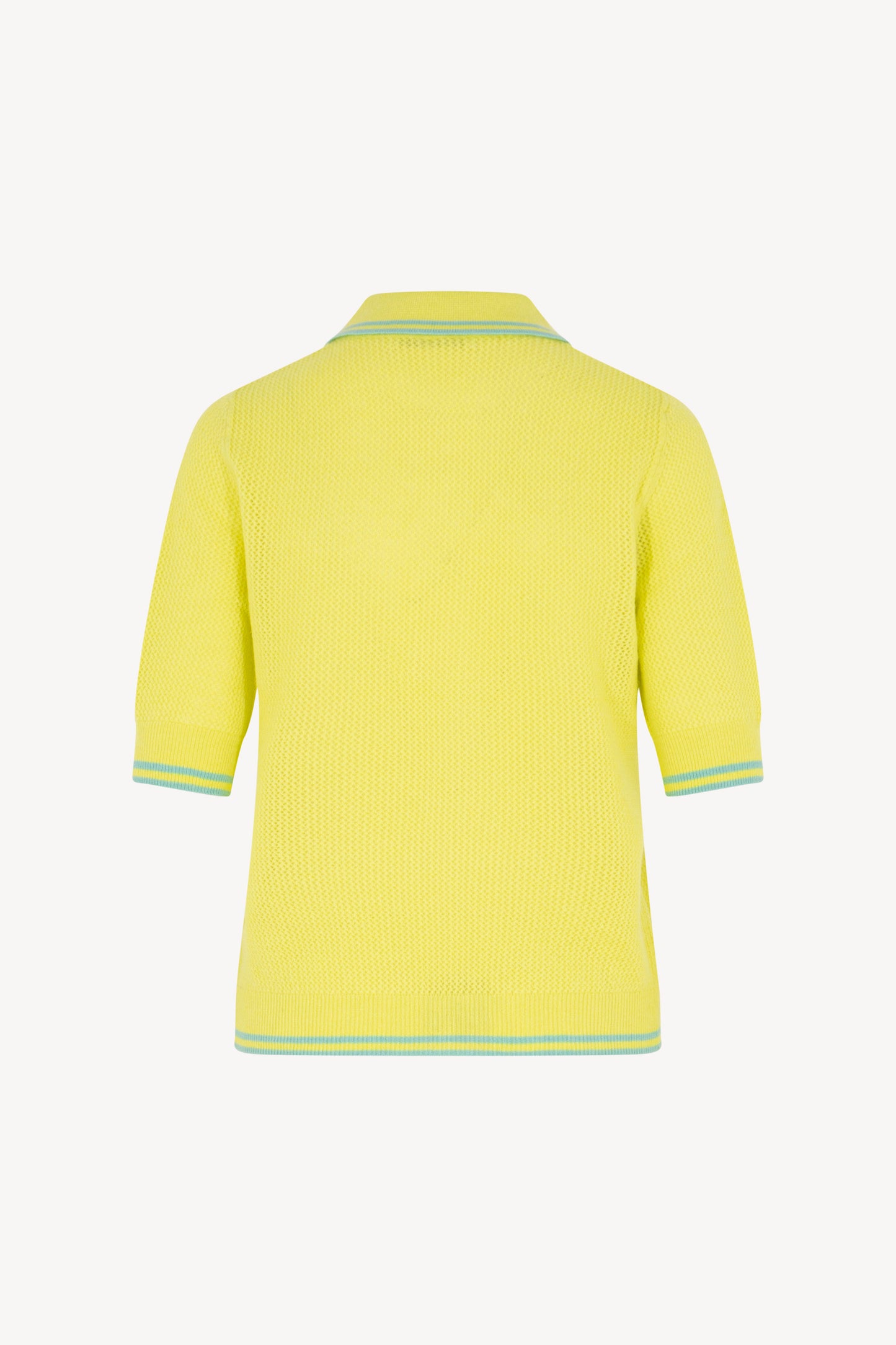 Polo rete mezza manica Puro Cashmere