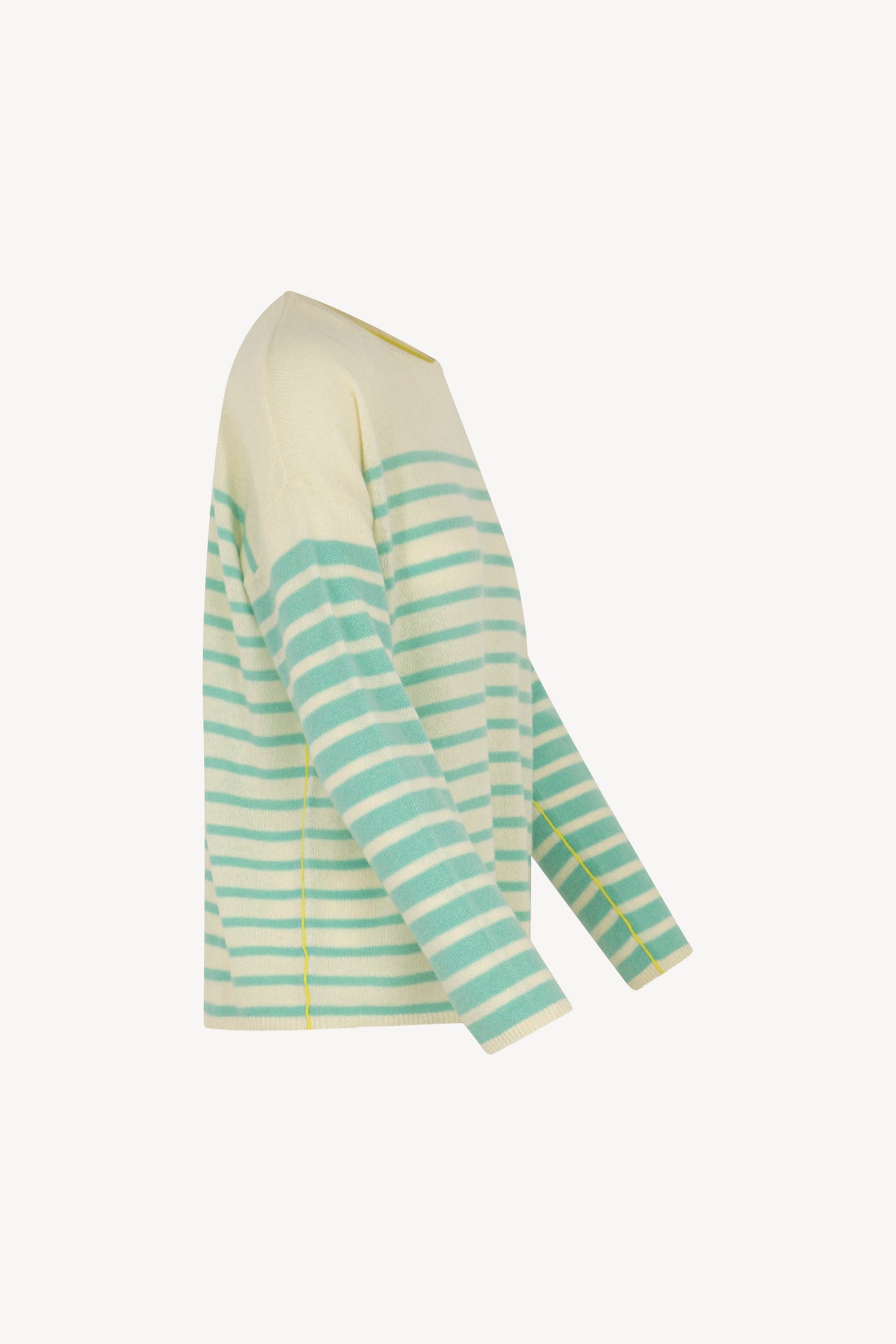 Maglia righe Puro Cashmere
