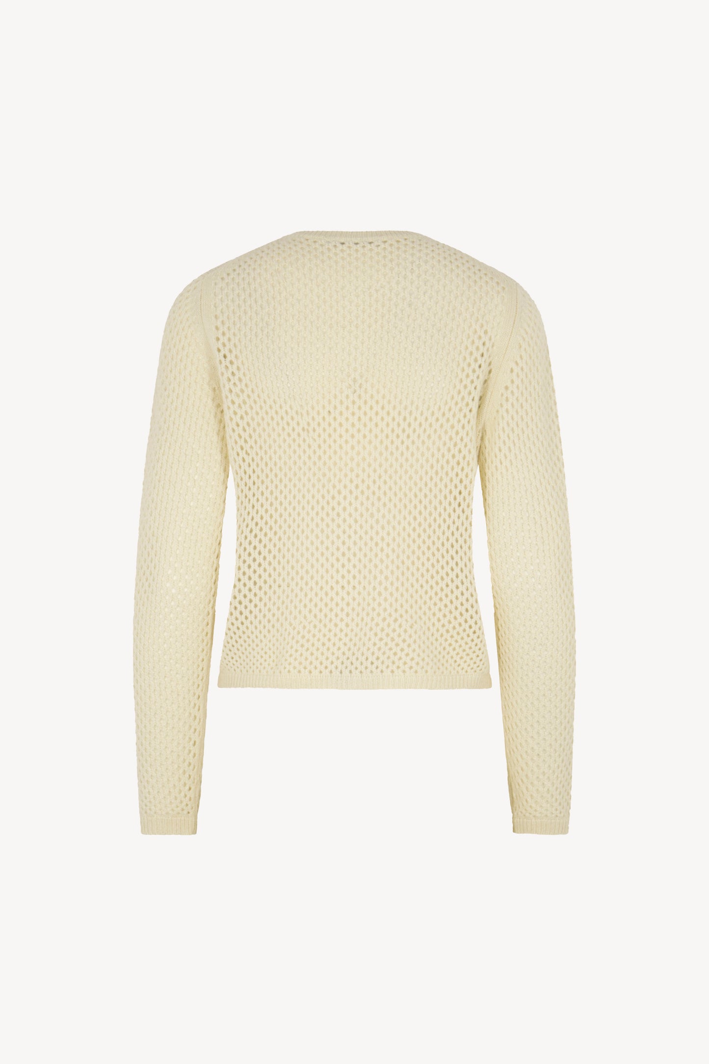 Cardigan rete Puro Cashmere
