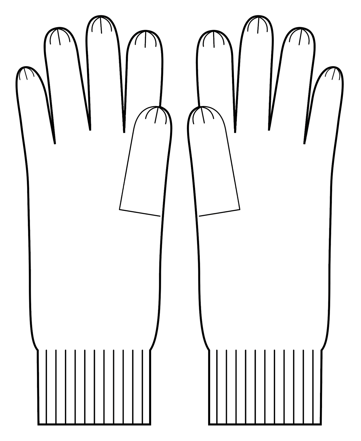Guanti Touchscreen Puro Cashmere
