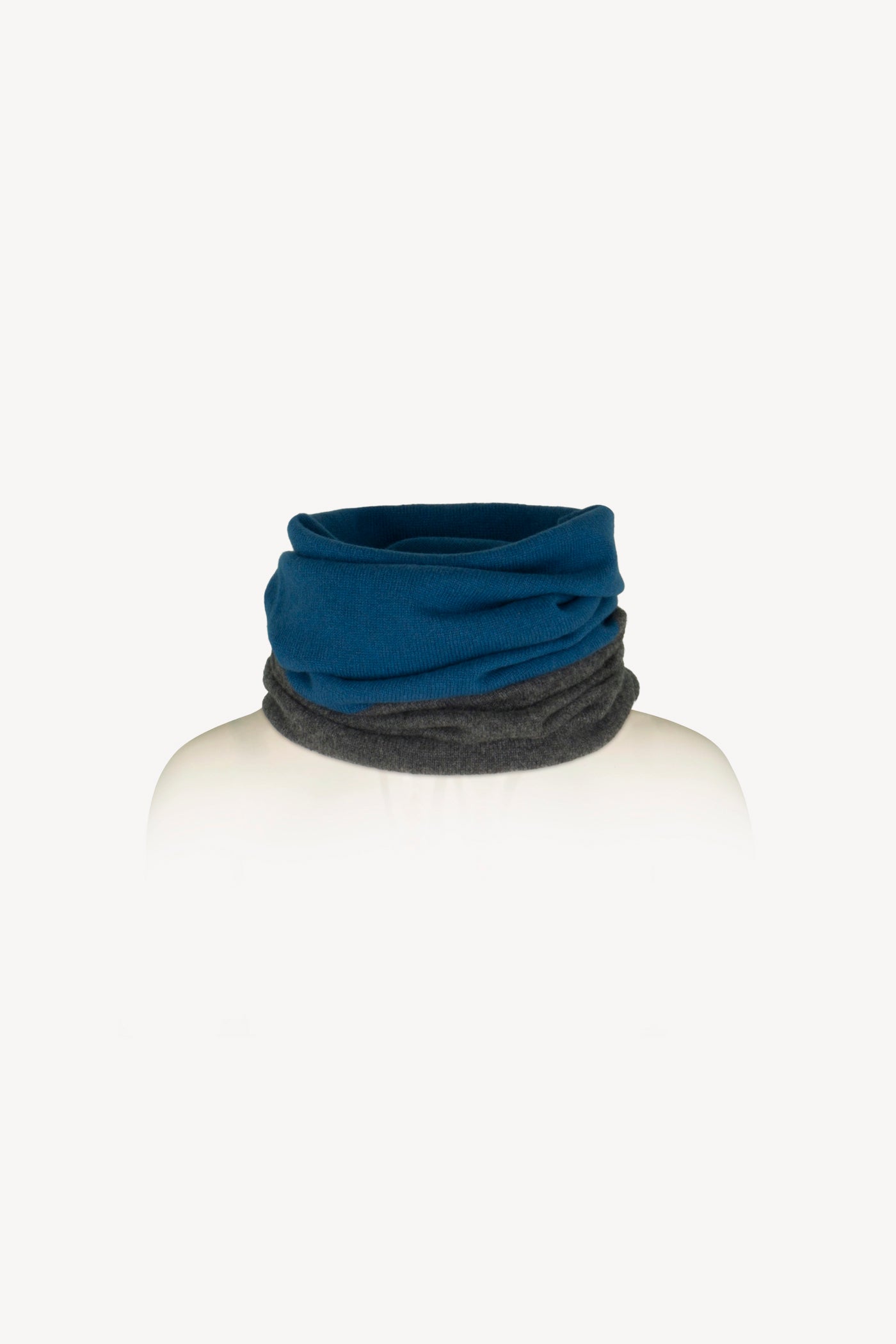 Collo Bicolore Puro Cashmere