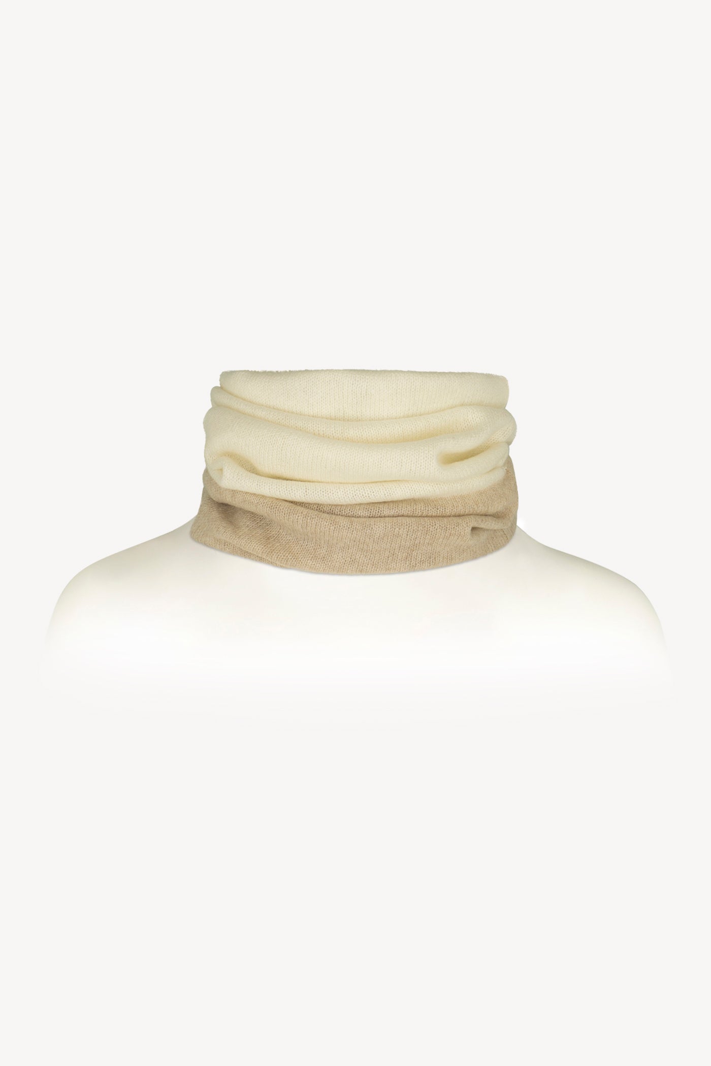 Collo Bicolore Puro Cashmere
