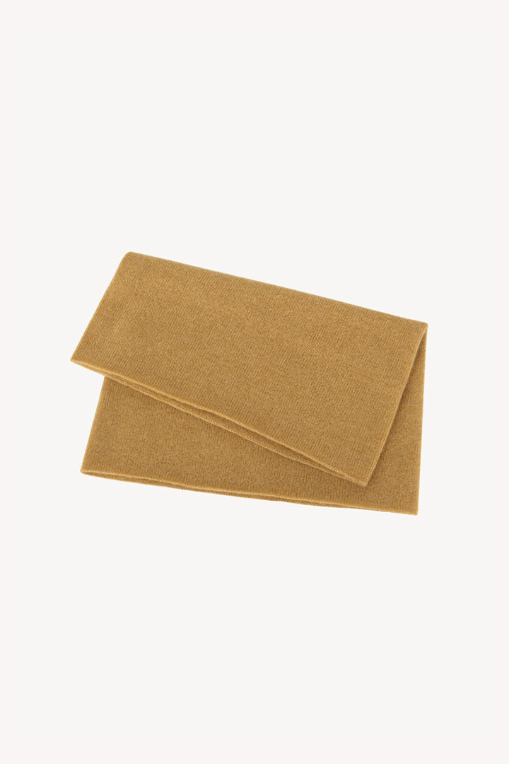Scaldacollo Unisex in Puro Cashmere Cammello