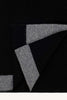 Sciarpa Tubolare Bicolore Unisex in Puro Cashmere Nero-derby