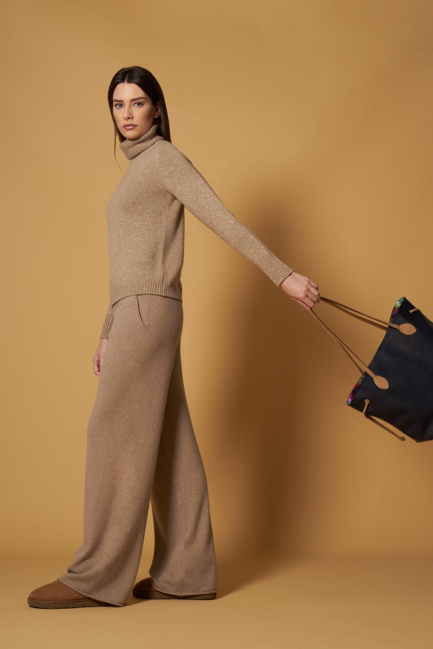 Pure Cashmere Trousers