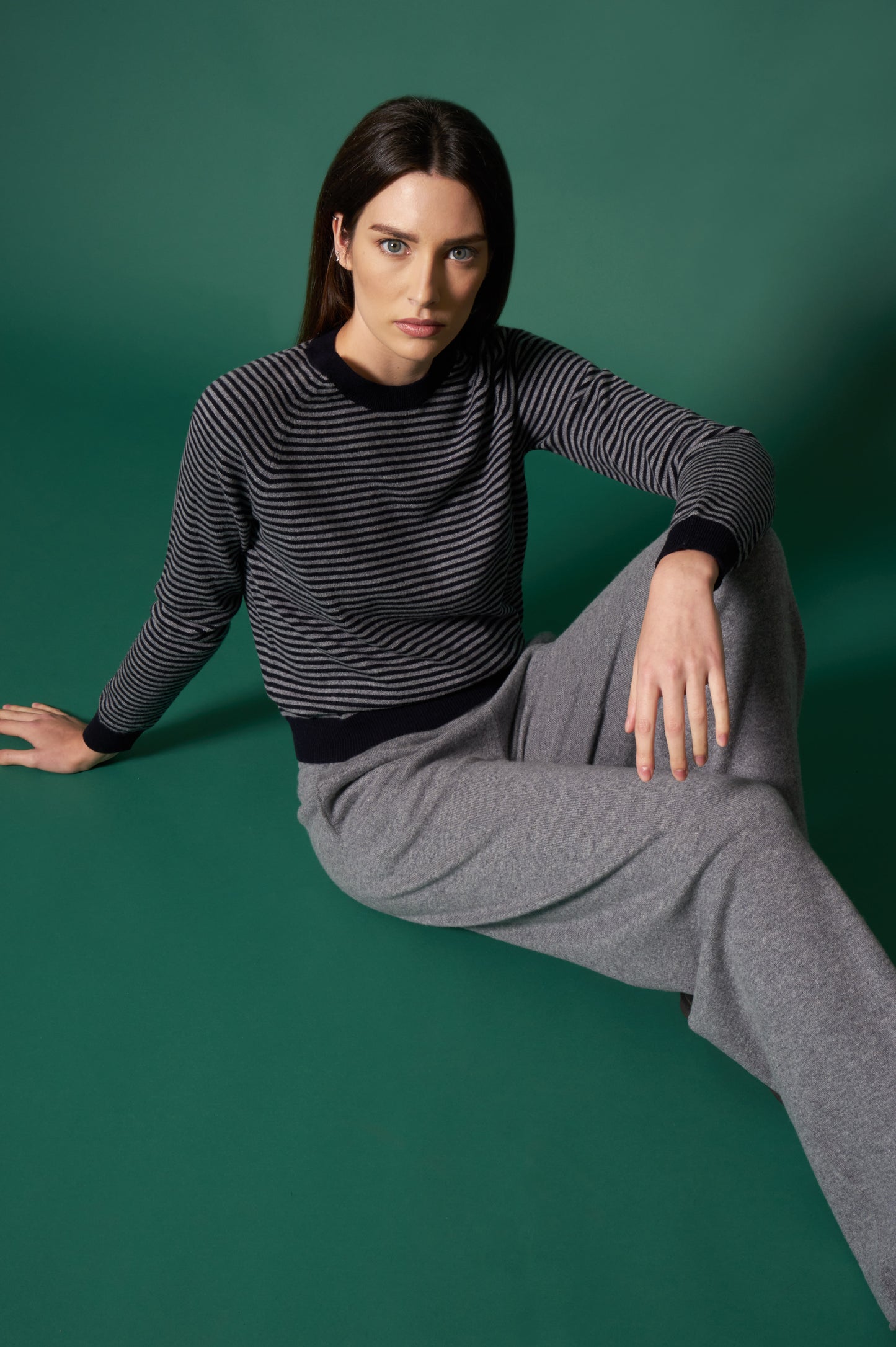 Pure Cashmere Crew Neck Sweater