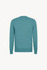 Maglia Girocollo in Puro Cashmere Turchese