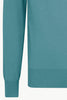 Maglia Girocollo in Puro Cashmere Turchese