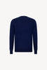 Maglia Girocollo in Puro Cashmere Ink Blue
