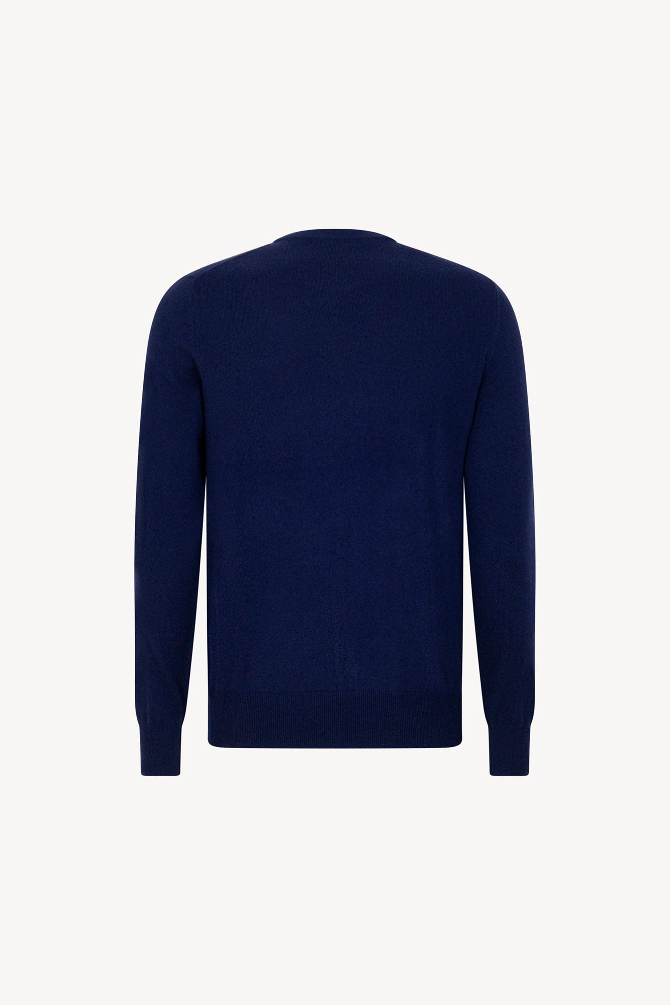 Maglia Girocollo in Puro Cashmere Ink Blue