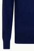 Maglia Girocollo in Puro Cashmere Ink Blue