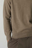 Maglia Girocollo in Puro Cashmere Dune