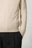 Pure Cashmere Oatmeal V-Neck Sweater