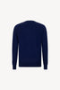 Pure Cashmere V-Neck Sweater Ink Blue