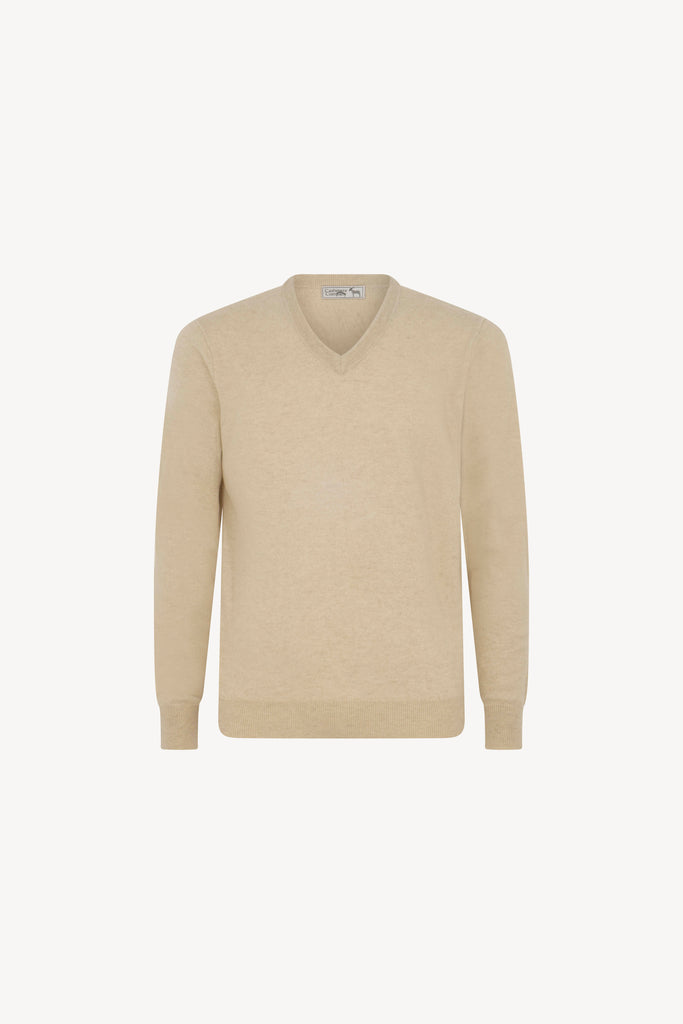 Pull Scollo V Puro Cashmere