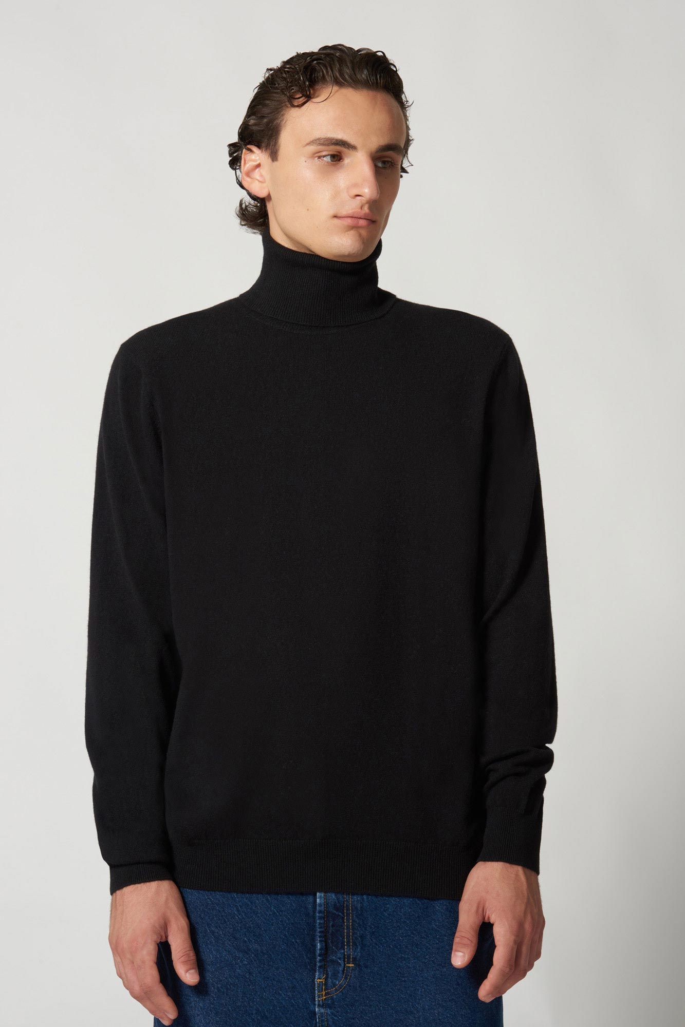 Dolcevita In Puro Cashmere Nero