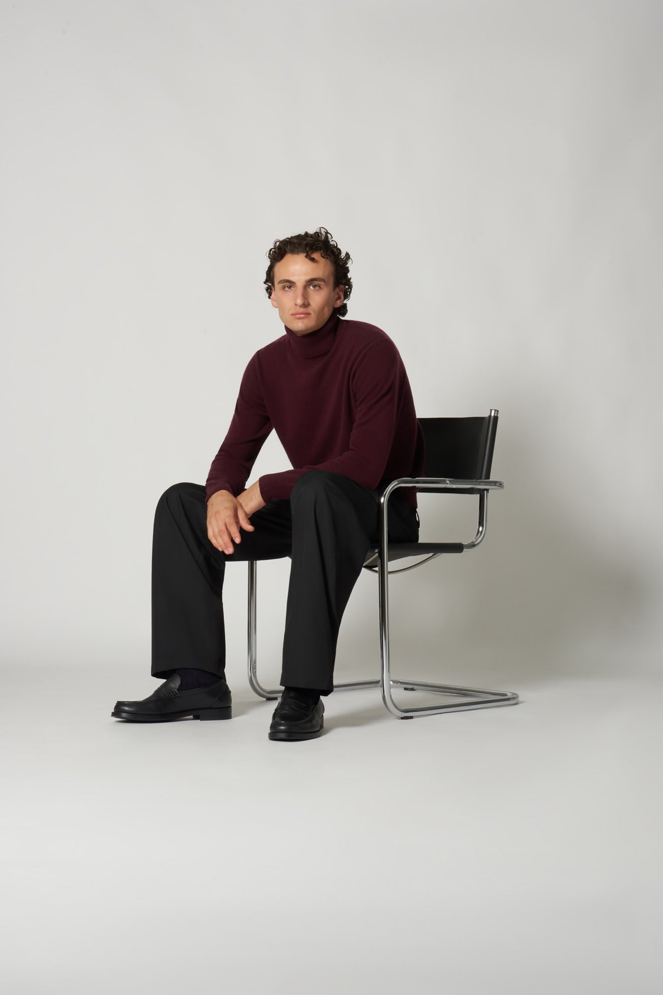 Dolcevita in Puro Cashmere Acero