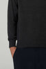 Maglia a Lupetto in Puro Cashmere Almost Black