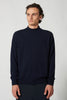 Maglia a Lupetto in Puro Cashmere Navy