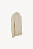 Maglia a Lupetto in Puro Cashmere Avena